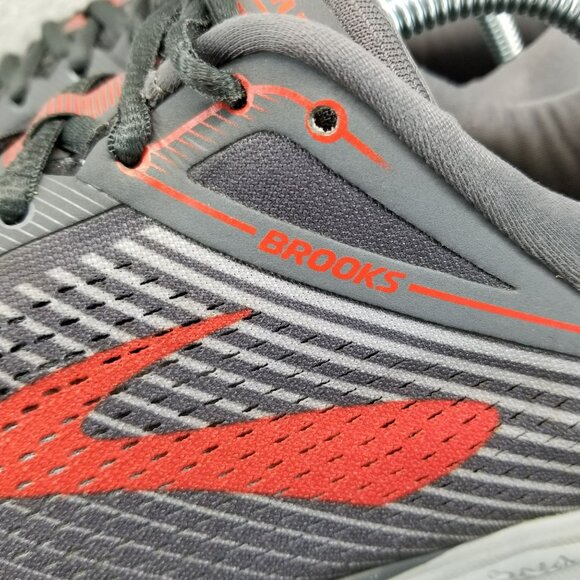 Brooks Shoes Mens 11 Launch 5 Gray Running Athletic Sneakers *Read* - Picture 2 of 15